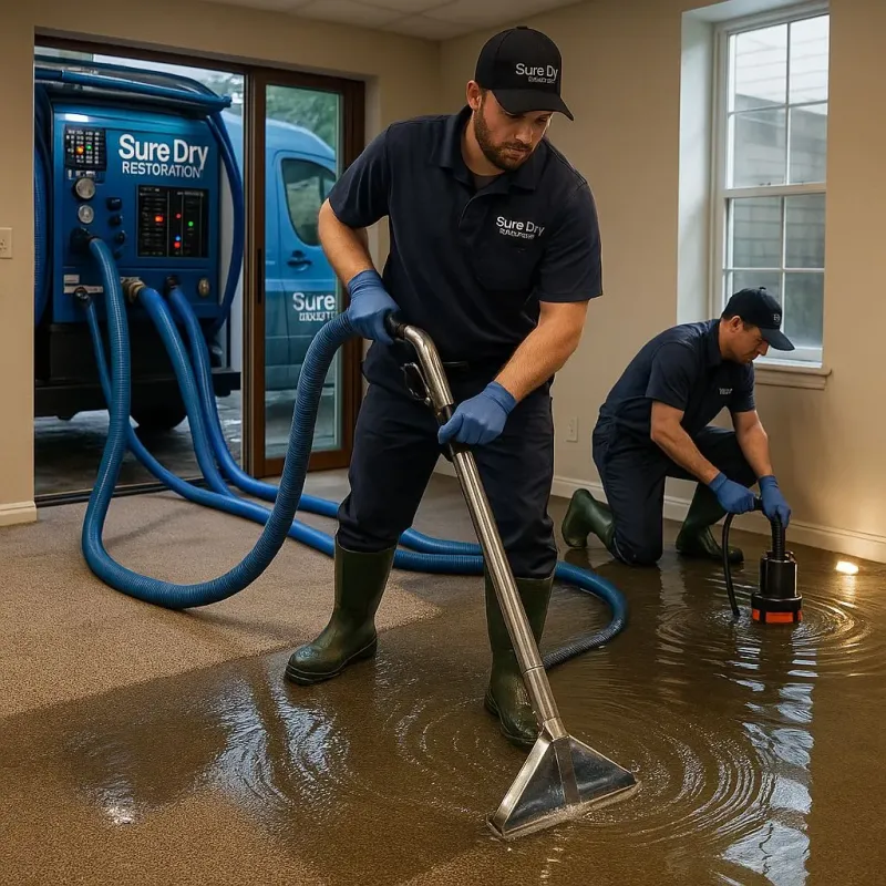 Water Extraction and Removal process in Marvin, NC